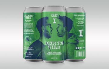 Deuces Wild Cider 7.9% PULPT craft cider Somerset small batch